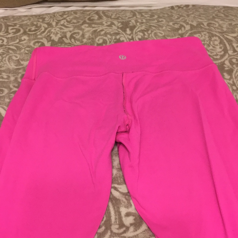 Lululemon Reverse Cropped Leggings
